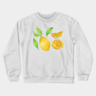 lemon Crewneck Sweatshirt